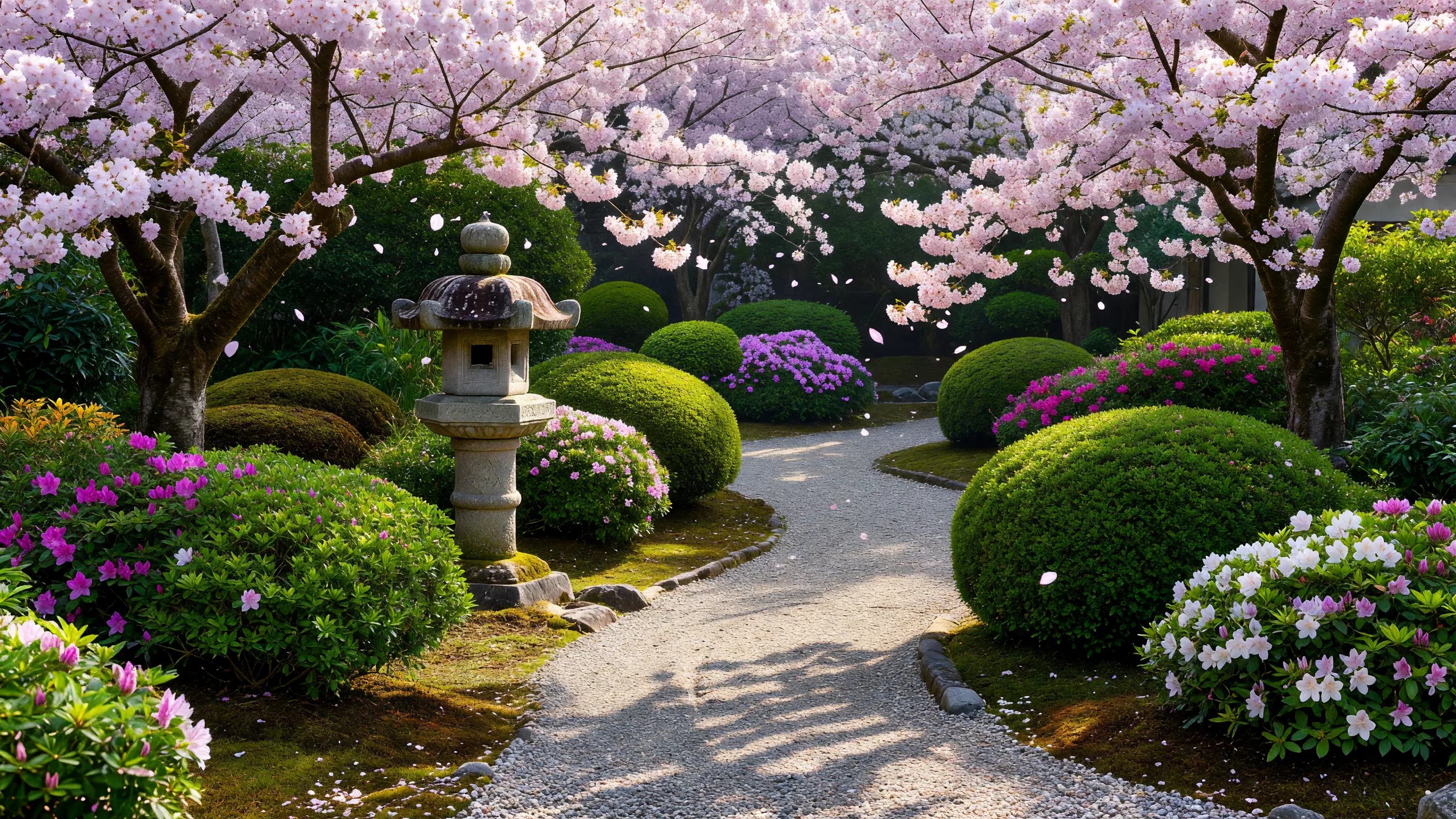春の庭